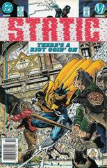 Static [Newsstand] #5 (1993) Comic Books Static Prices