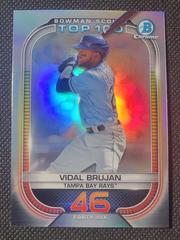 Vidal Brujan Baseball Cards 2021 Bowman Scout’s Top 100 Prices