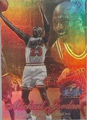 Michael Jordan [Row 2] Basketball Cards 1997 Flair Showcase Prices