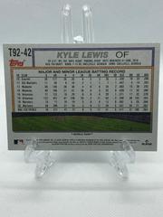 Back Of Card | Kyle Lewis Baseball Cards 2021 Topps Update 1992 Redux