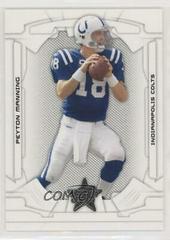 Peyton Manning #40 Football Cards 2008 Leaf Rookies & Stars Prices