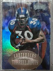 Terrell Davis #44 Football Cards 1997 Playoff Contenders Prices