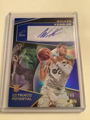 Walker Kessler [Blue] #TPS-WKK Basketball Cards 2022 Panini Recon Called to Excellence Signatures Prices