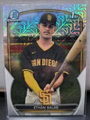 Ethan Salas [Mega Box Mojo Refractor] #BCP-171 Baseball Cards 2023 Bowman Chrome Prospects Prices