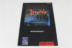 Bram Stoker'S Dracula - Manual | Bram Stoker's Dracula Super Nintendo