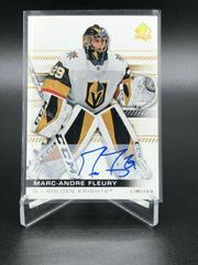 Marc Andre Fleury [Limited Autograph] Hockey Cards 2019 SP Authentic Prices