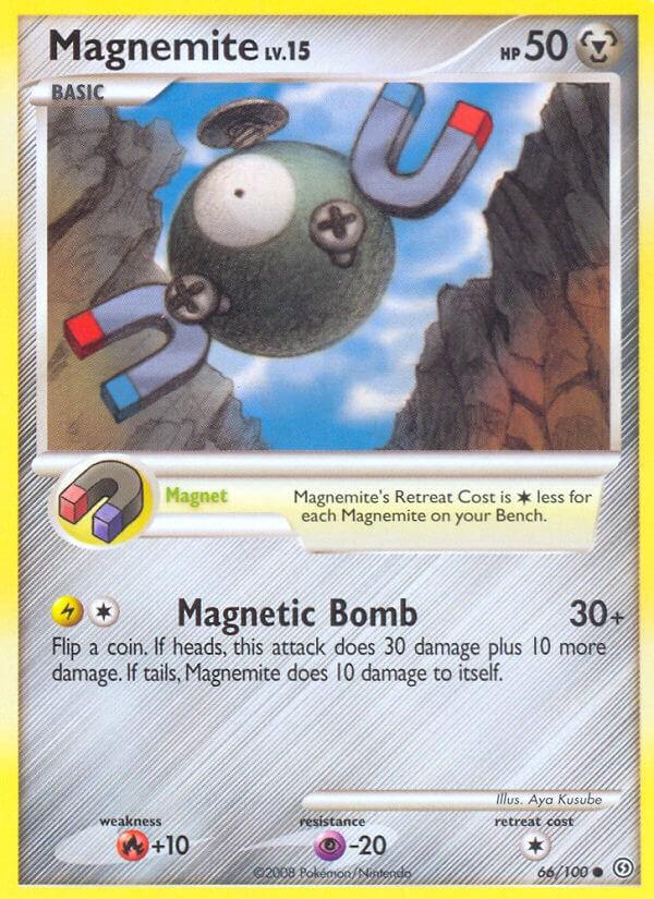 Magnemite #66 Pokemon Stormfront