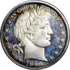 1899 [PROOF] Coins Barber Half Dollar Prices