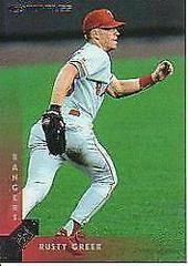Rusty Greer Baseball Cards 1997 Panini Donruss Prices