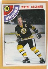 Wayne Cashman #124 Hockey Cards 1978 O-Pee-Chee Prices