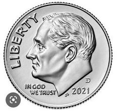 2021 D Coins Roosevelt Dime Prices