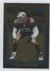 Julian Peterson [Gold] #226 Football Cards 2000 Bowman Prices