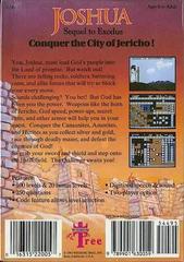 Joshua: The Battle Of Jericho - Back | Joshua: The Battle of Jericho NES