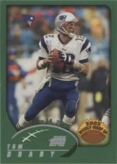 Tom Brady #295 Football Cards 2002 Topps Prices
