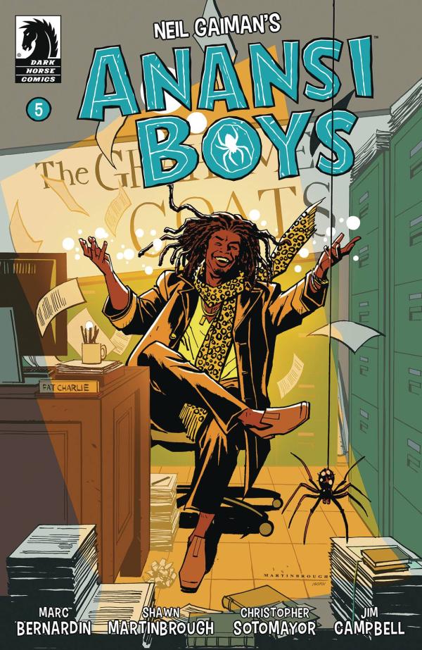 Anansi Boys [Martinbrough] #5 (2024) Comic Books Anansi Boys