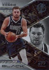 Luka Doncic [Silver] #15 Basketball Cards 2022 Panini Black Prices