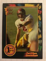 Pat O’Hara Football Cards 1991 Wild Card College Draft Picks Prices