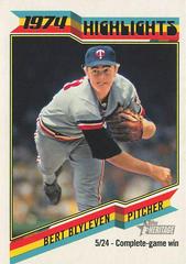 Bert Blyleven #74H-7 Baseball Cards 2023 Topps Heritage 1974 Highlights Prices