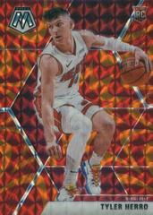 Tyler Herro [Reactive Orange] Basketball Cards 2019 Panini Mosaic Prices