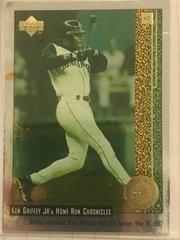 Ken Griffey Jr Baseball Cards 1998 Upper Deck Ken Griffey Jr Home Run Chronicles Prices