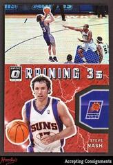 Steve Nash [Red] Basketball Cards 2021 Panini Donruss Optic Raining 3s Prices