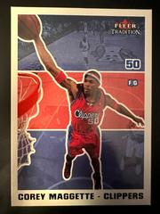 Corey Maggette #144 Basketball Cards 2003 Fleer Tradition Prices