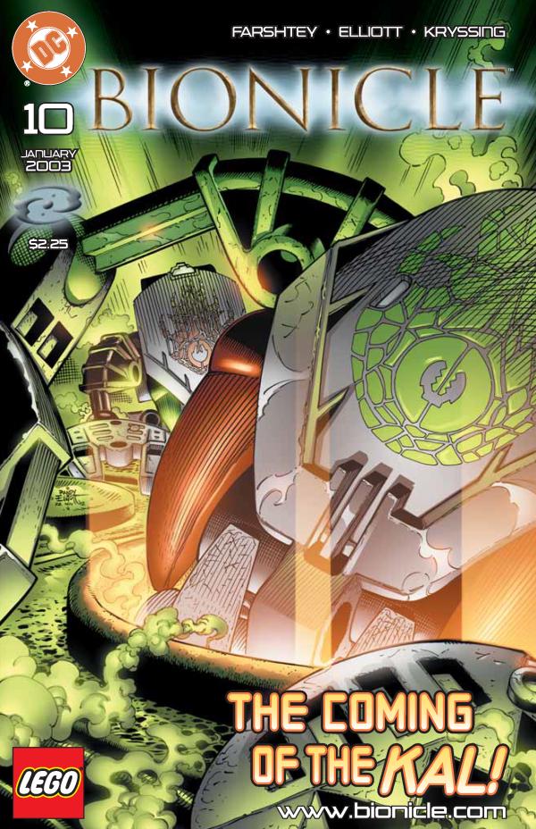 Bionicle #10 (2003) Comic Books Bionicle