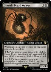Shelob, Dread Weaver [Extended Art] Magic Lord of the Rings Commander Prices
