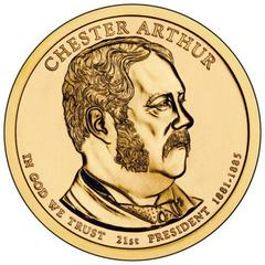 2012 D [CHESTER ARTHUR] Coins Presidential Dollar Prices