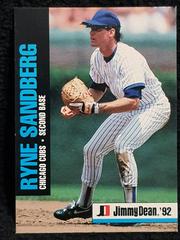 Ryne Sandberg Baseball Cards 1992 Jimmy Dean Prices