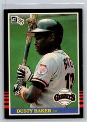 Dusty Baker #445 Baseball Cards 1985 Donruss Prices
