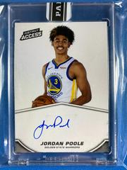 Jordan Poole [Blue Auto, /25] #25 Basketball Cards 2019 Panini Instant Access Autographs Prices