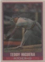 Teddy Higuera Baseball Cards 1989 Sportflics Prices