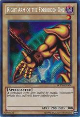 Right Arm of the Forbidden One LCYW-EN304 YuGiOh Legendary Collection 3: Yugi's World Mega Pack Prices