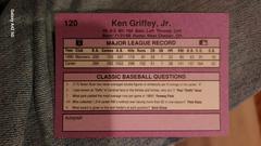 Back  | Ken Griffey Jr Baseball Cards 1991 Classic