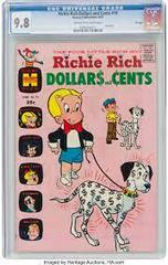 Richie Rich Dollars and Cents [35 Cent ] #19 (1967) Comic Books Richie Rich Dollars and Cents Prices