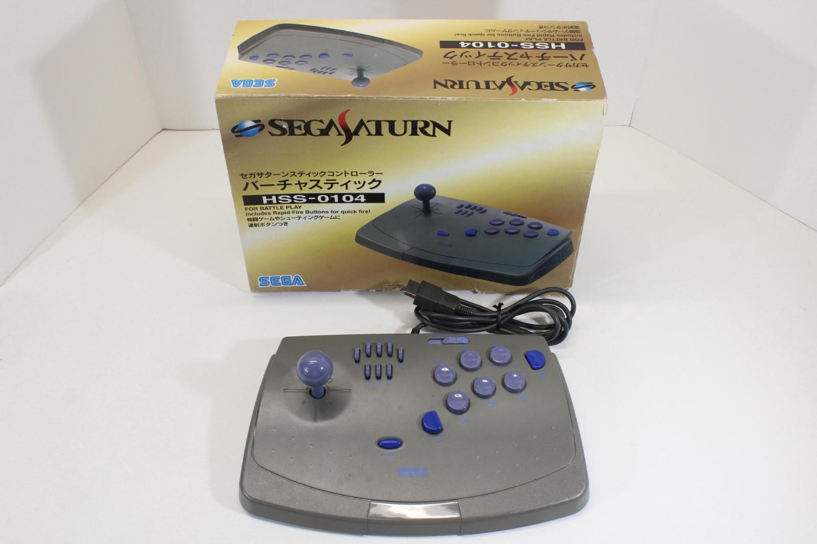 Sega Saturn Virtua Stick Pro HSS-0130 Arcade Controller Game New