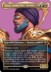 Satya, Aetherflux Genius [Borderless Foil] #15 Magic Modern Horizons 3 Commander Prices
