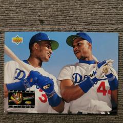 Front | Boyhood Friends [E. Davis, D. Strawberry] Baseball Cards 1993 Upper Deck