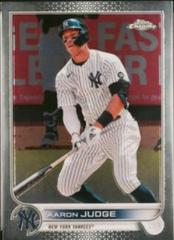 Aaron Judge #99 Baseball Cards 2022 Topps Chrome Prices