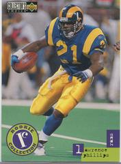 Lawrence Phillips #U25 Football Cards 1996 Collector's Choice Update Prices