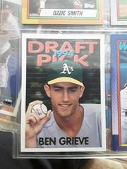 Ben Grieve #212 Baseball Cards 1995 Topps Gold Prices
