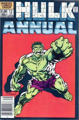 Incredible Hulk Annual [Newsstand] #12 (1983) Comic Books Incredible Hulk Annual Prices