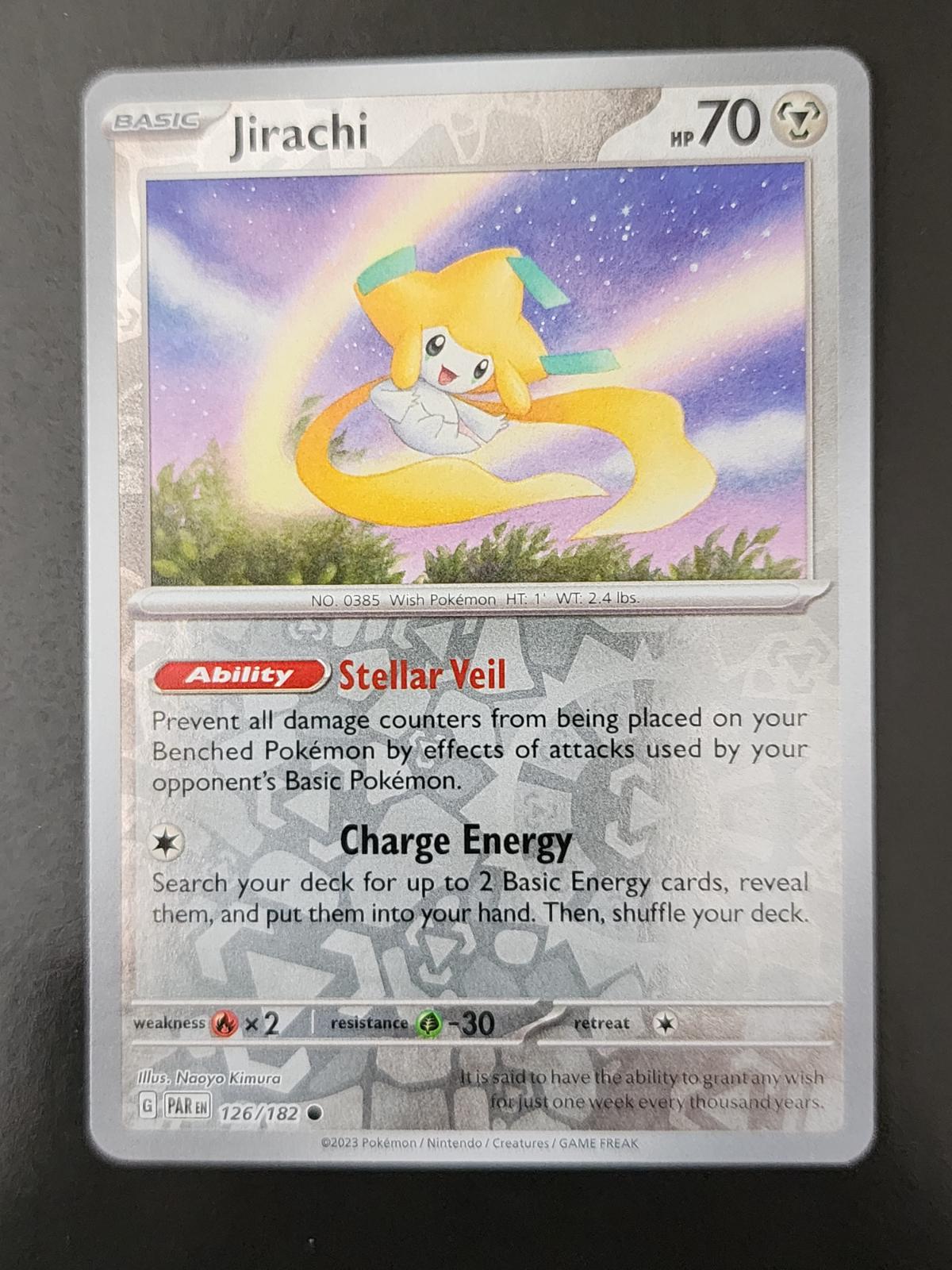 Jirachi [Reverse Holo] #126 Pokemon Paradox Rift