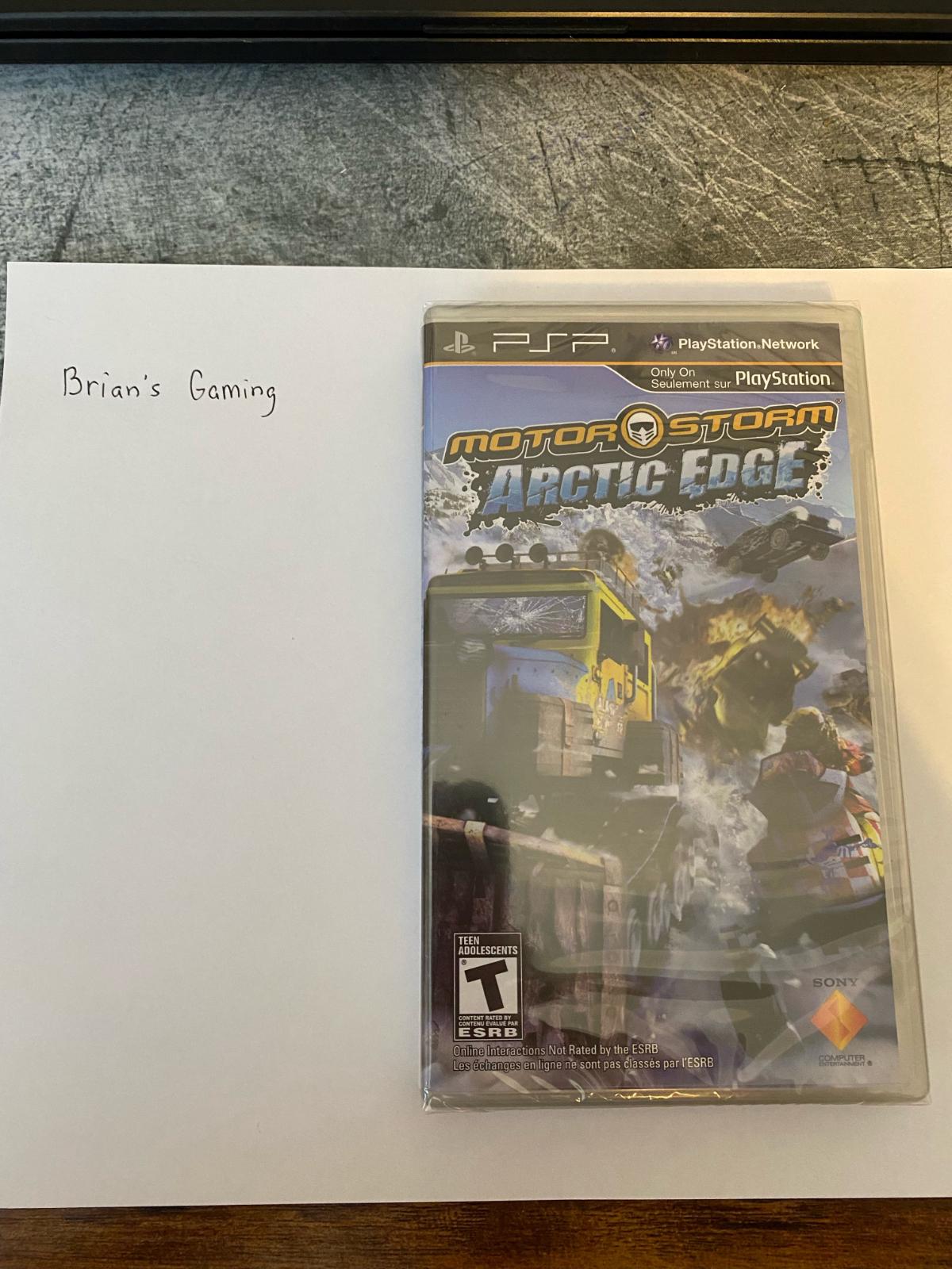 MotorStorm Arctic Edge New Item, Box, and Manual PSP