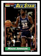 Magic Johnson #126 Basketball Cards 1992 Topps Prices