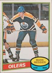 Mark Messier [Error Back Says Shoots Right] Hockey Cards 1980 O-Pee-Chee Prices