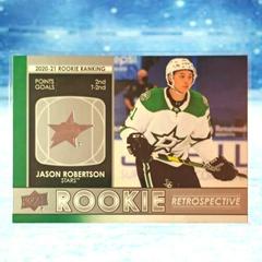 Jason Robertson Hockey Cards 2021 Upper Deck Rookie Retrospective Prices