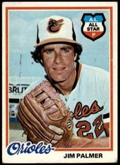 Jim Palmer Baseball Cards 1978 Topps Prices