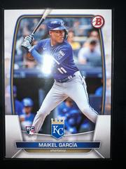 Maikel Garcia #44 Baseball Cards 2023 Bowman Prices